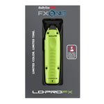 BaBylissPRO FXONE Low-Profile Neon Yellow Interchangeable Cordless Trimmer (FX729NYLT)