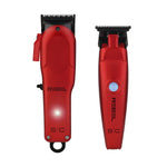 StyleCraft Super-Torque Modular Rebel Clipper & Trimmer Combo Set - Red