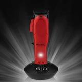 StyleCraft Super-Torque Modular Rebel Clipper & Trimmer Combo Set - Red