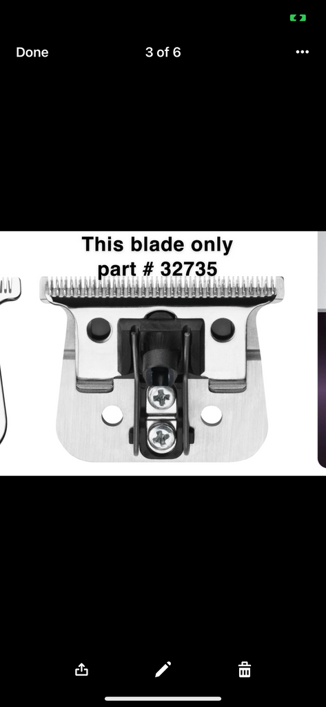 Babyliss FX3 trimmer 2.0 X Fx Blade Saddle